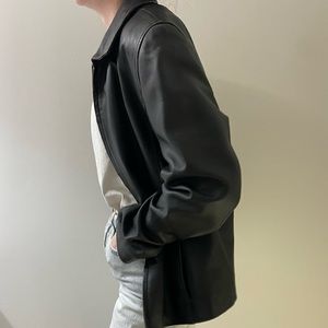 Real leather jacket